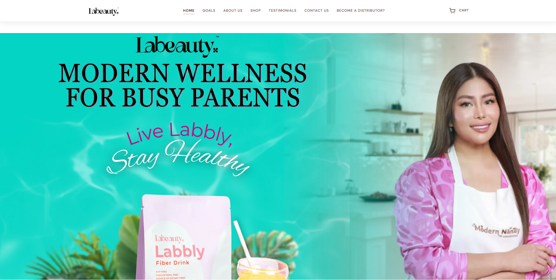 LaBeauty Philippines website homepage